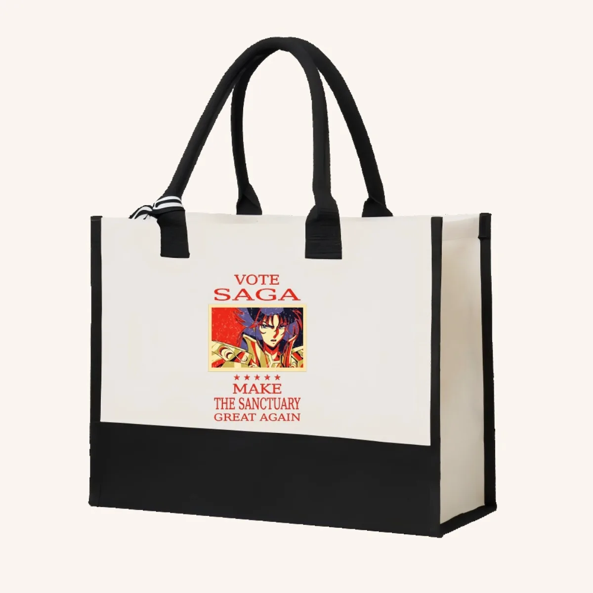 التصويت ساغا NeatoShop 2026 وصول جديد موضة عملية واسعة قابلة لإعادة الاستخدام حمل حقيبة نمط طباعة 2 لهجة الثقيلة الكتف الكبير