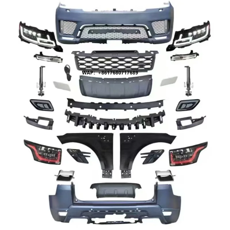 For 13-17 Range Rover Sport Old to New 18-22 Original Factory Surround Kit Range Rover Sport Bodykit