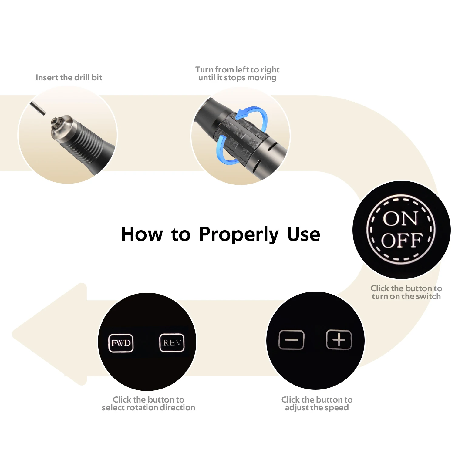 Proveedor de uñas, taladro de uñas fuerte de 75w, 35000rpm, lima electrónica para manicura, juego de brocas gratis, uso en salón, máquina perforadora de uñas profesional