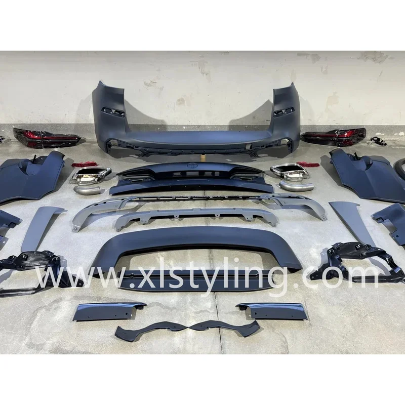 

E70 to G05 Bodykit for X5 E70 2006-2013 Upgrade G05 LCI MT 2023 Body Kit Car Bumper Fender Bonnet Trunk Lid Headlights