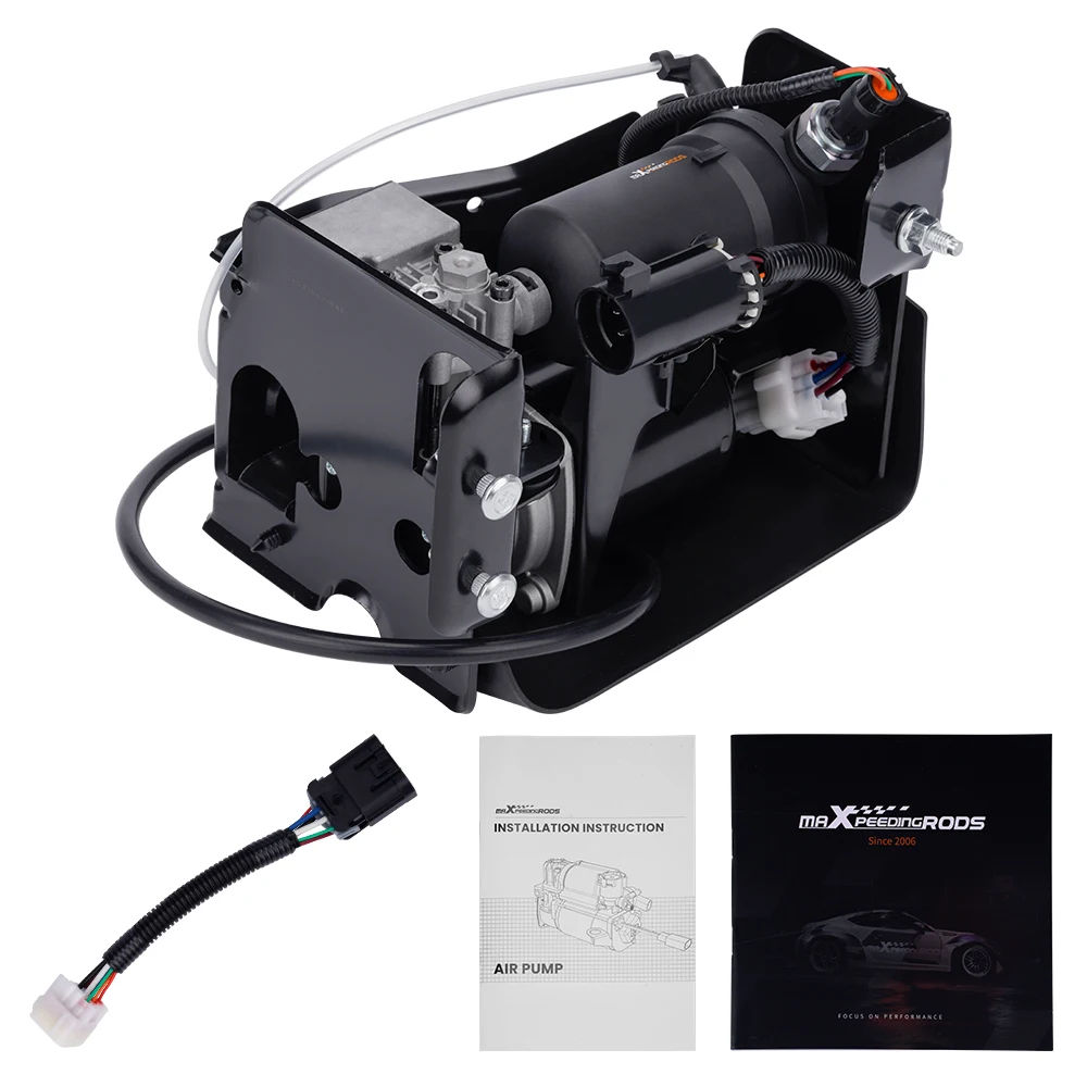 MaXpeedingrods Air Suspension Pump Compressor for Cadillac Escalade EXT ESV 2002-2020 for CHEVY / CHEVROLET AVALANCHE