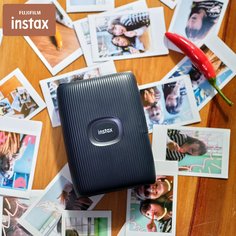 Fujifilm-impresora Instax Mini Link 2, Original, para cámara fotográfica, para teléfono inteligente, máquina de película, nueva cámara Fujifilm