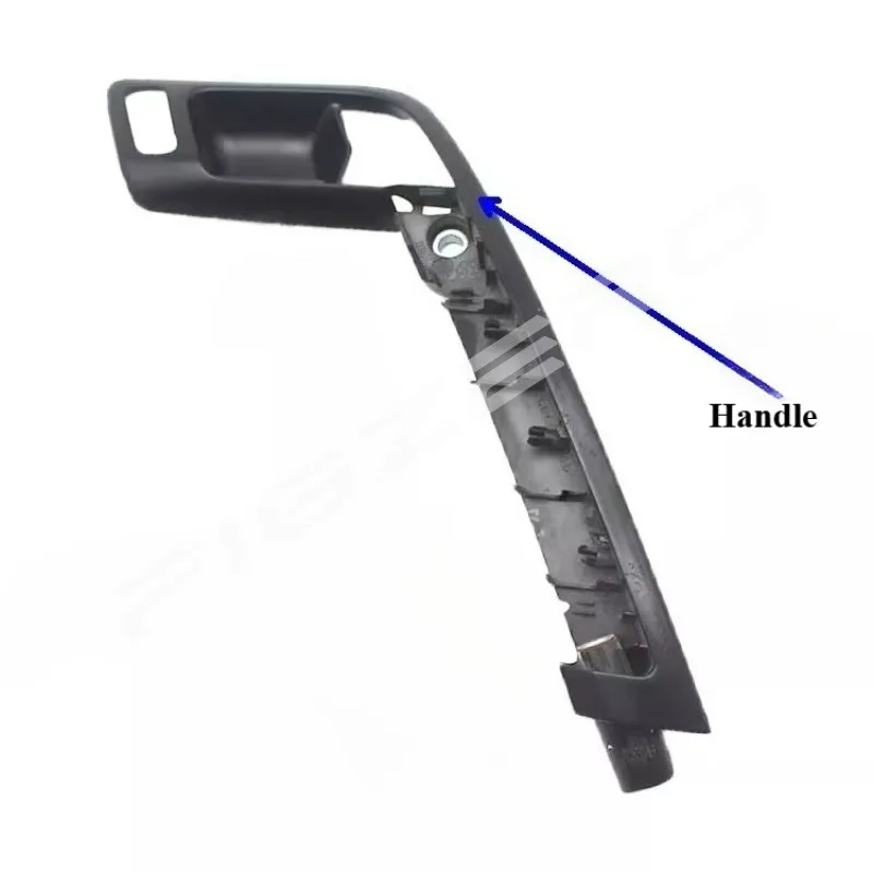 6Q0867172 For Volkswagen Polo 2002-2010 Hatchback Three Box Doors Inner Handle Pulling Hood Hand Decoration Cover Black