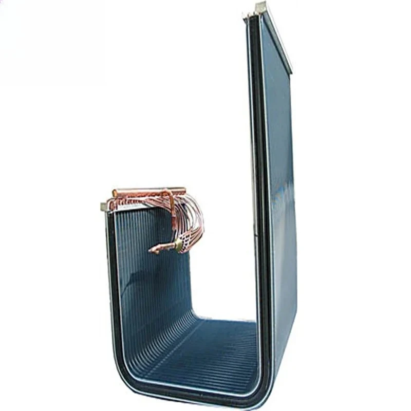 

L Type Aluminum Fin Heat Pump Condenser Coils for Refrigerator Air Cooled L Shaped Condenser Coil