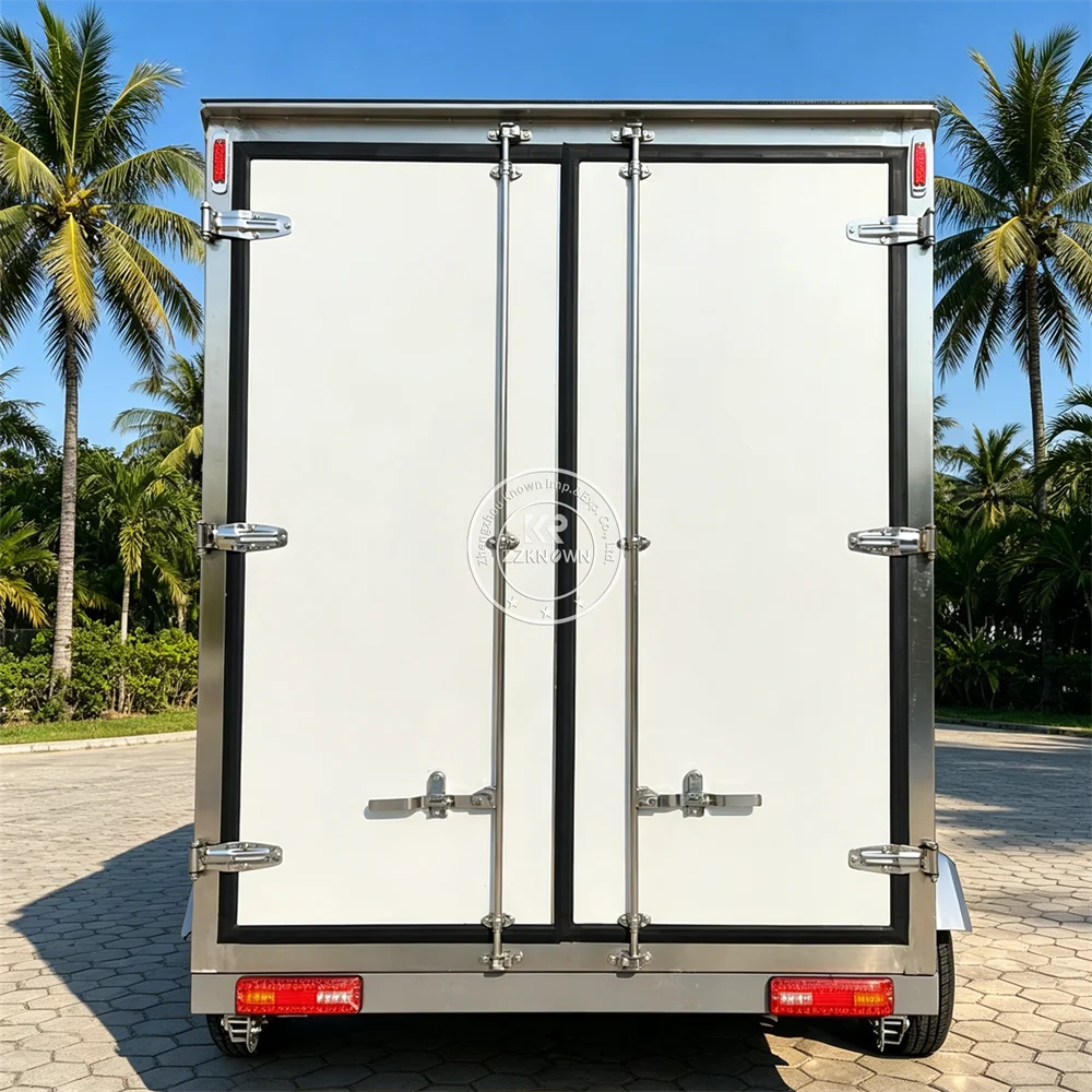 Advanced Cooling Truck Industrial Refrigerated Trailer Stable Temperature Freezer Transport Trailer