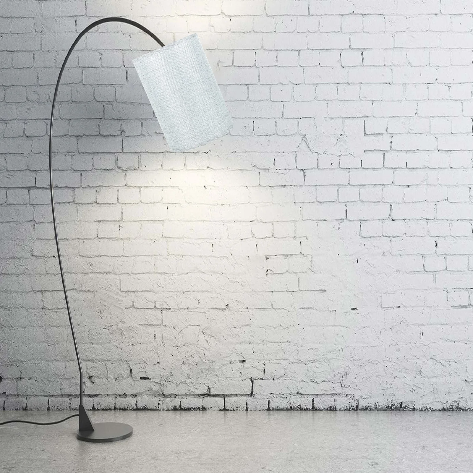 

Round Table Lamp Shade Light Cover Replacement Cylinder Large Lampshades Desk Smooth Long Use Delicate Simple Easy