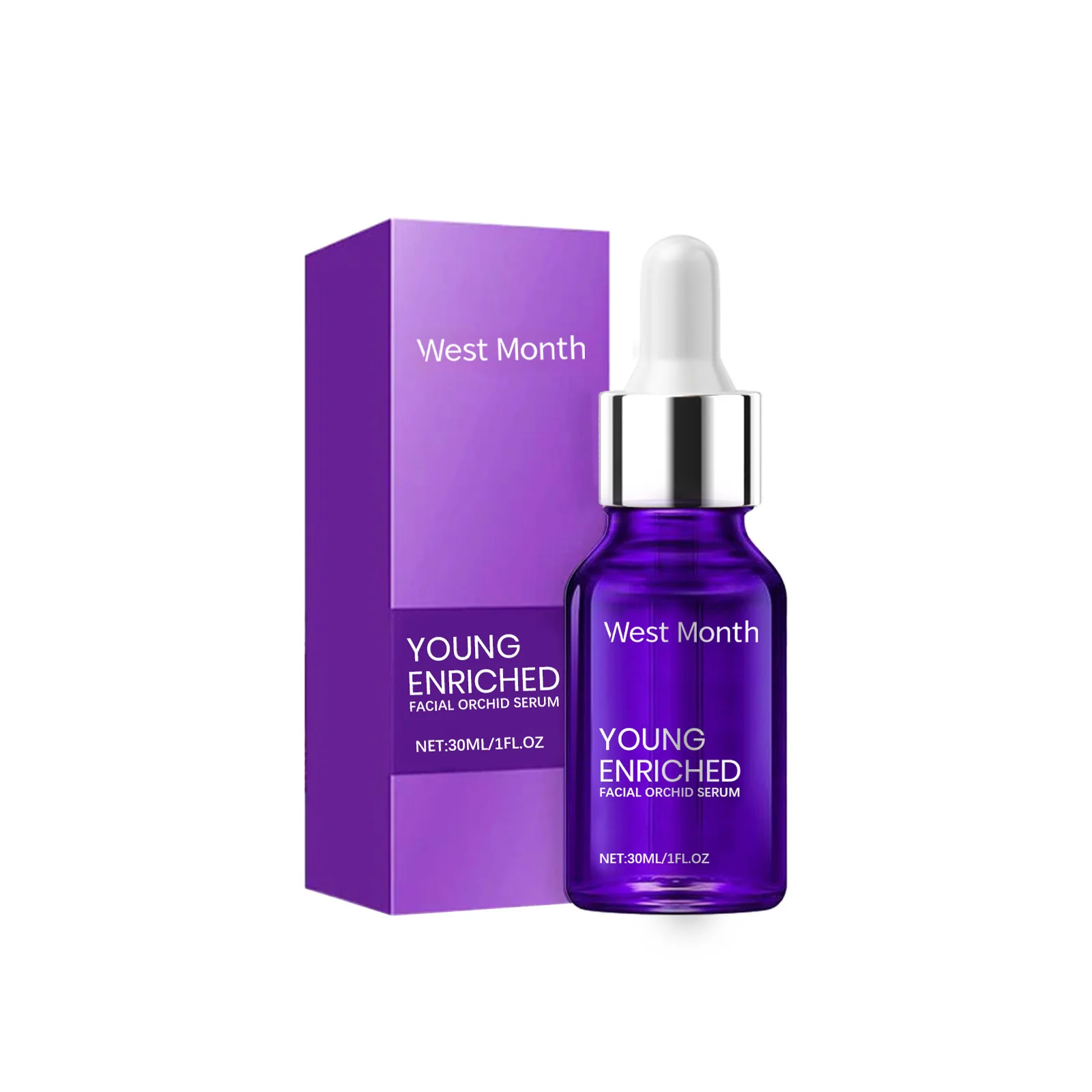 Orchid Facial Serum Fine Lines Removal Firming Lifting Moisturizer Brighten Shrink Pores Essence Tighten Repair Liquid Skin Care