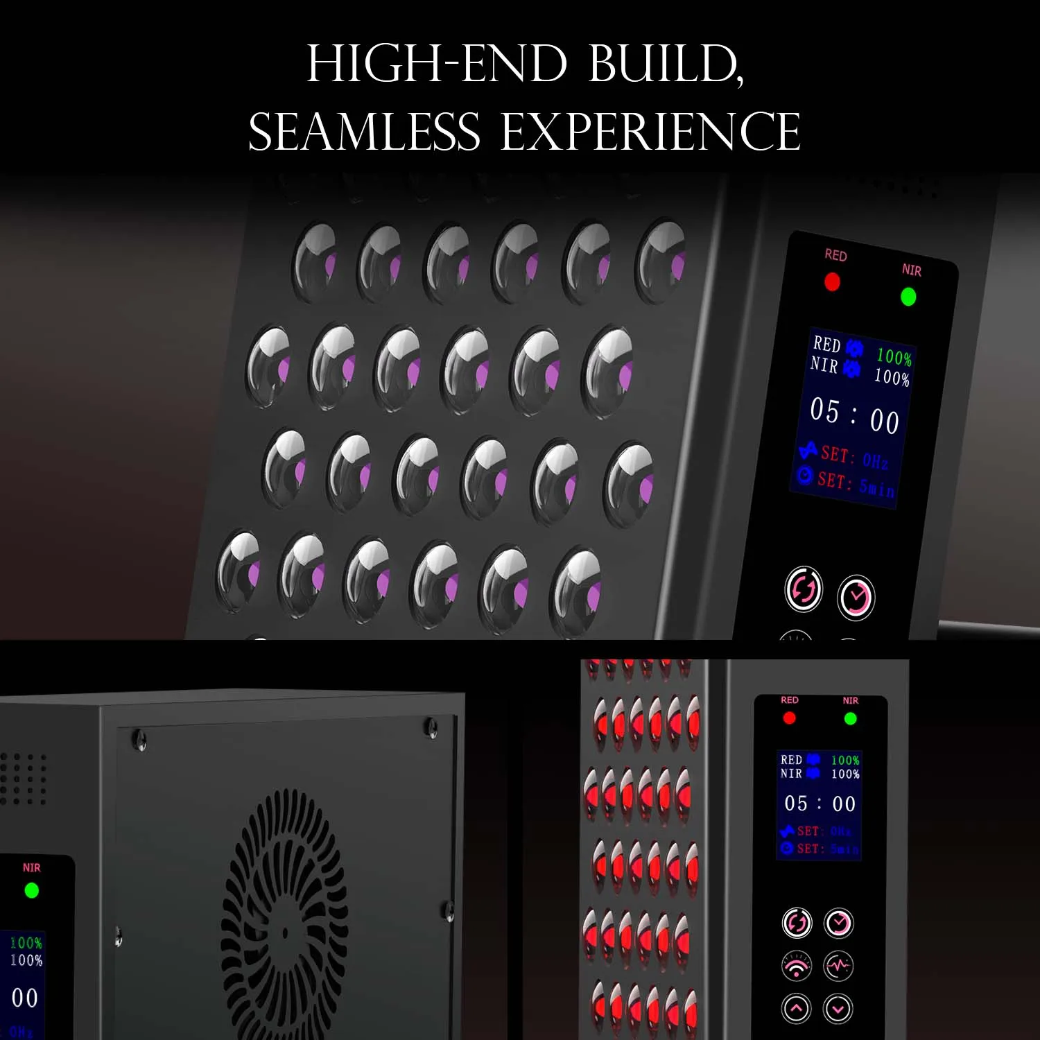 115Watt LED Therapy Panel Red Light and near Infrared Light Therapy Lamp Hanging Beauty & Personal Care Device