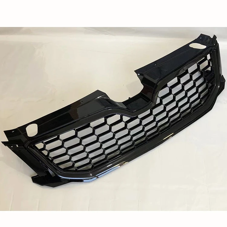 New style Hallow Honeycomb car Grille for vw Skoda octavia upgrade rs 2014 2015 2016 2017 Black