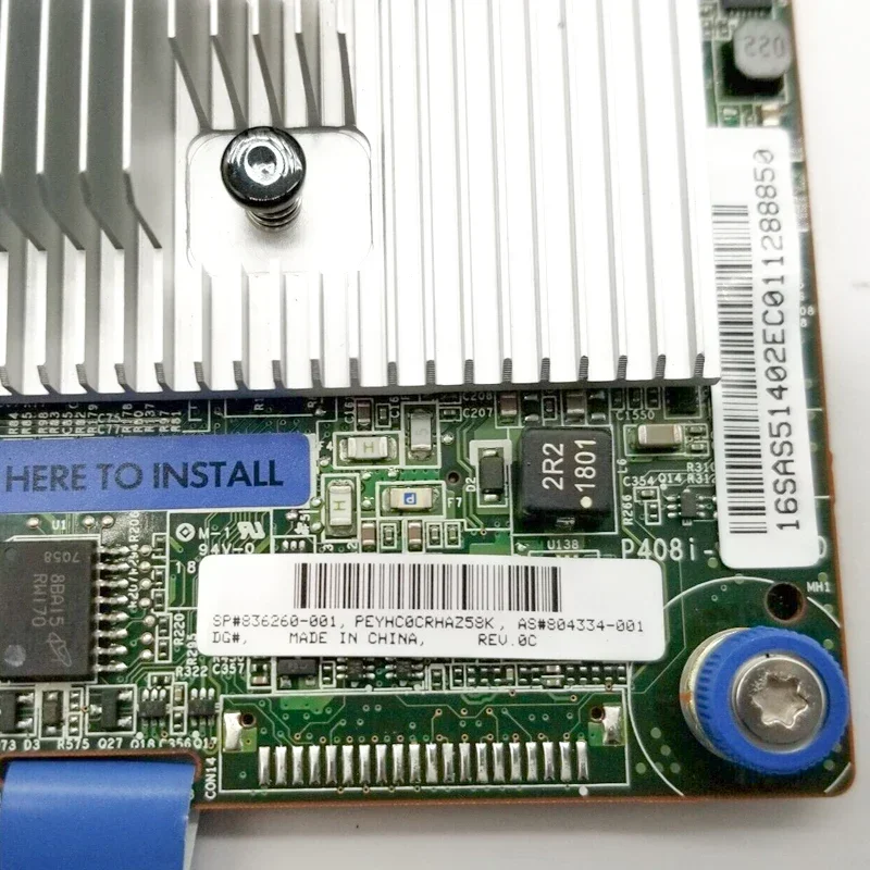 C=804331-B21 For HP Smart Array P408I-A SR 12GB SAS 8 Internal Lanes 2GB Cache Moudular Controller 836260-001 804334-001