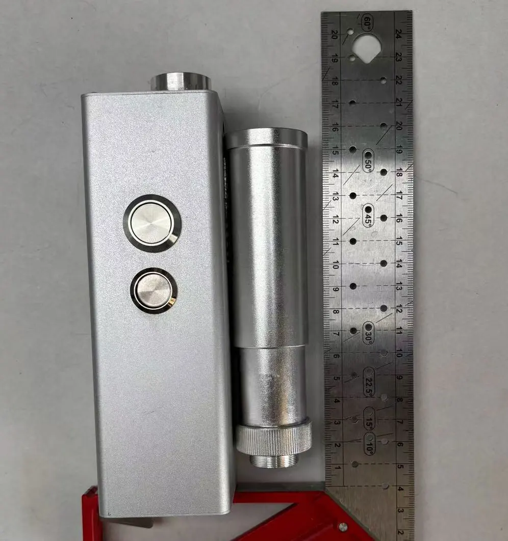 مصدر مضخة مشعل ليزر محمولة بقدرة 120 وات، ضوء أحمر محوري، معدات بدء تشغيل الحريق للتخييم في الهواء الطلق