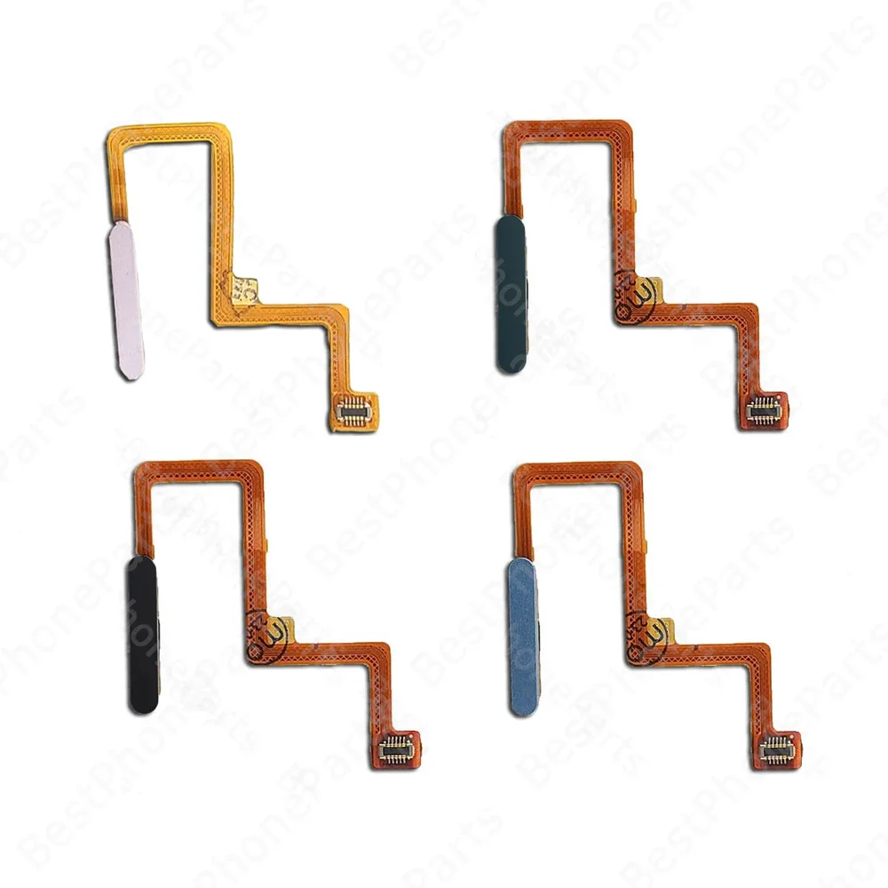 Fingerprint Sensor Flex Cable For Xiaomi Redmi Note 11 Pro Plus 4G 5G Finger Print Scanner Home Button New Spare Parts