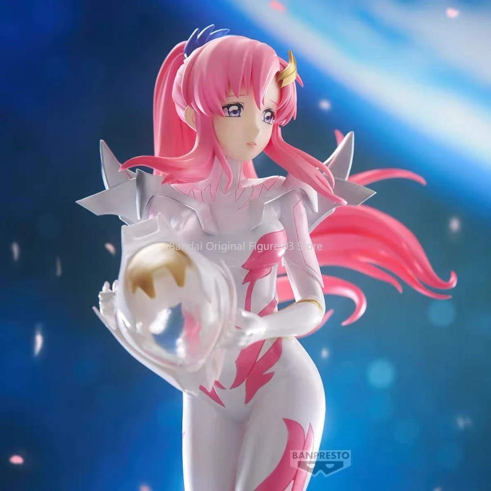 Original Bandai GLITTER & GLAMOURS Lacus Clyne ชุดนักบิน Ver อะนิเมะชุด GUNDAM SEED FREEDOM PVC ของเล่นรุ่น Action Figurine