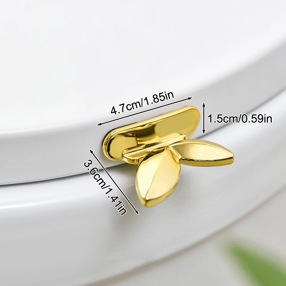 thumbnail image 1 of 2 Pack Self Adhesive Toilet Lid Lifter For Home Office Hotel No Touch Seat Flap, 1 of 3