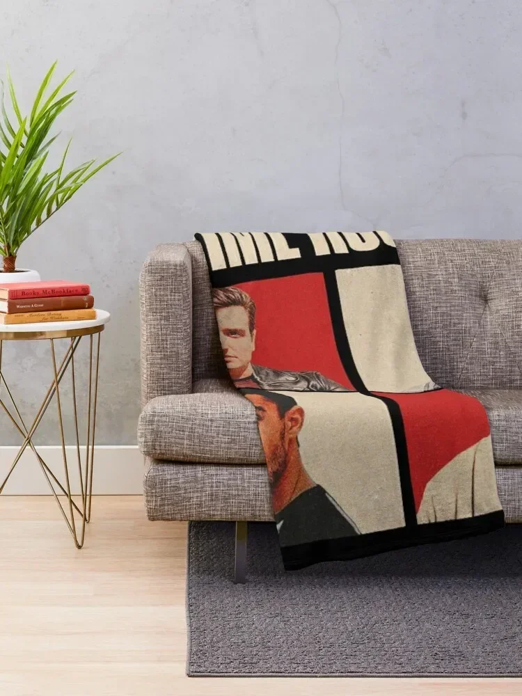 Big time Rush BTR Throw Blanket Custom Blankets For Sofas Blankets