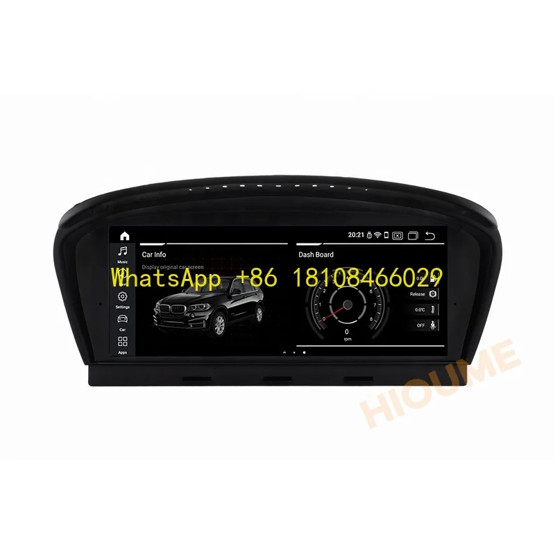 

8.8" Android 10 8 Core 8+64G GPS Multimedia Player for for 5 Series E60 2005-2008 / 2009-2010 Car Video Radio Stereo System