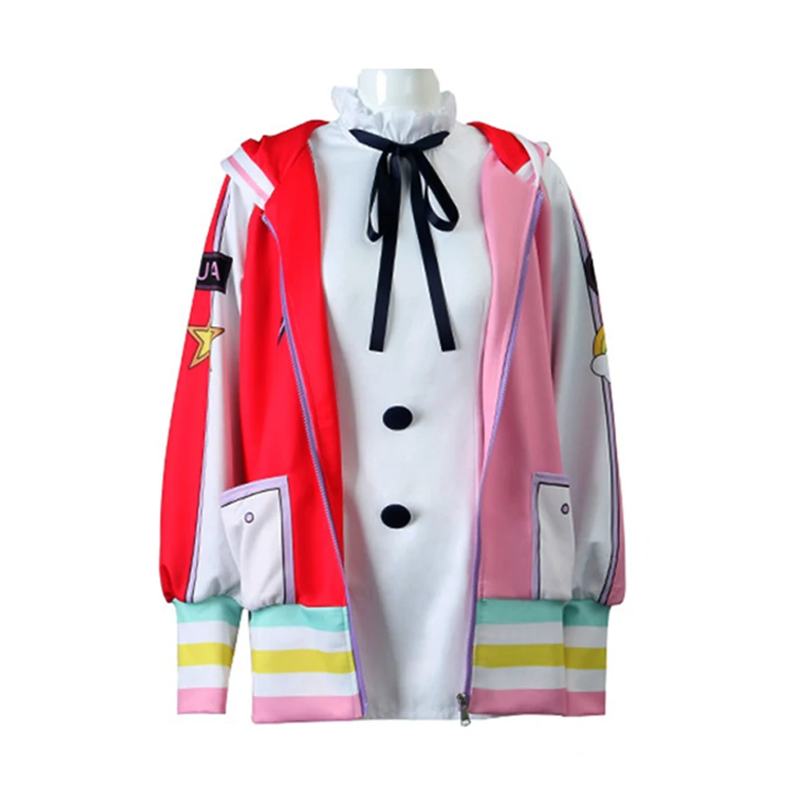 Film Rode Uta Cosplay Kostuums Jas Hoodie Jurk Anime Cosolay Rode Uta Uniform Halloween Feest Kostuum Pakken Voor Meisjes Vrouwen