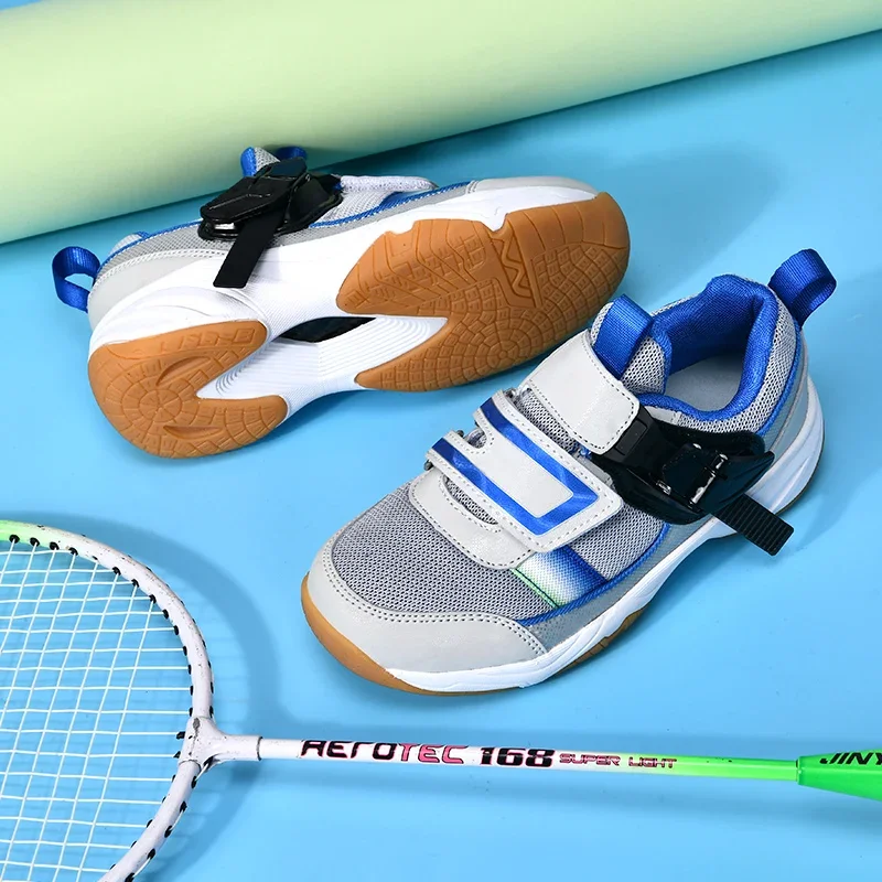 

Professional Kids Badminton Shoes, Children Sneakers, Boys, Girls, Breathable, Anti-slippery, Light Sport Tennis Shoes