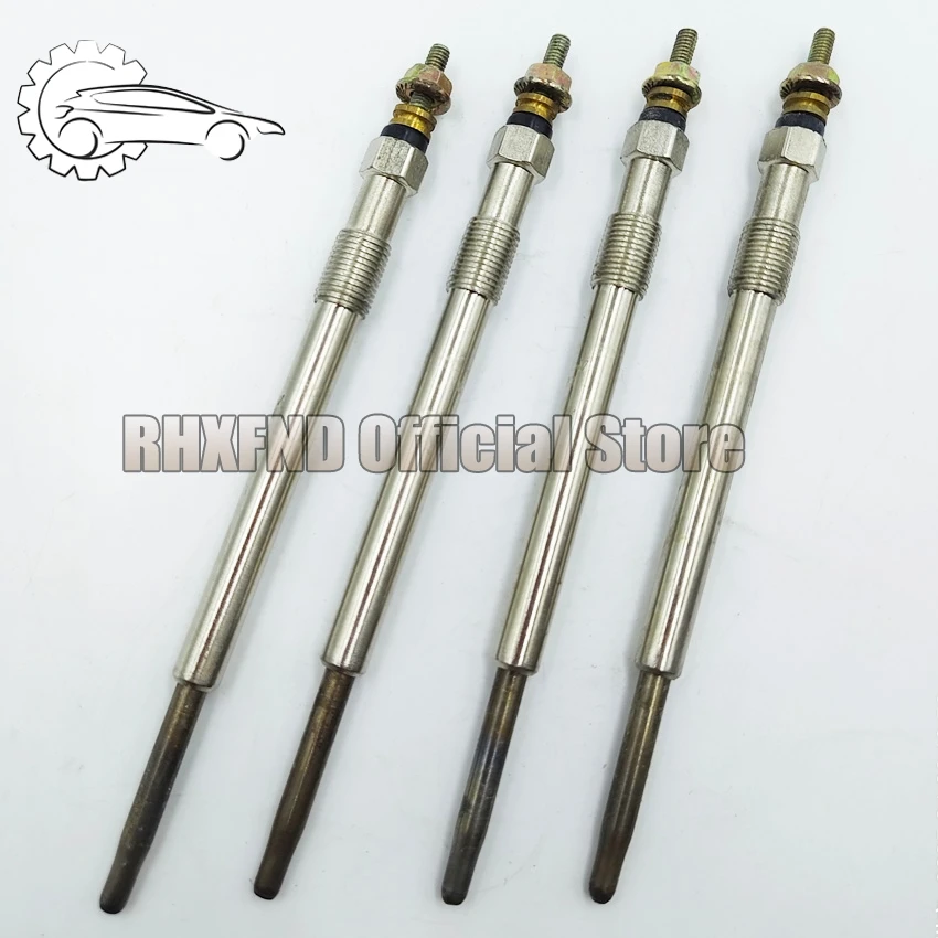 4PCS U202-18-601 U20218601 1717631 9675680980 BK3Q6M090AB BK3Q-6M090-AB LR029960 Glow Plug Para PEUGEOT Land rover Ford 2.2 3.2