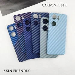 Ultra Thin Carbon Fiber Phone Case For vivo iQOO Neo9s 8 7 6 5 SE Pro Plus Racing Z9 Turbo Y200GT Hard Protective Cover Shell