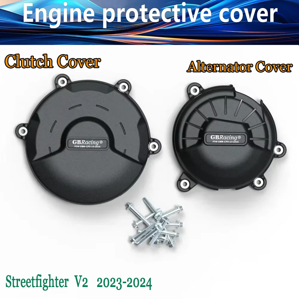 

For Ducati Streetfighter V4 & V4S 2023-2024 Engine Protection Cover2023-2024 Anti fall and thermal insulation