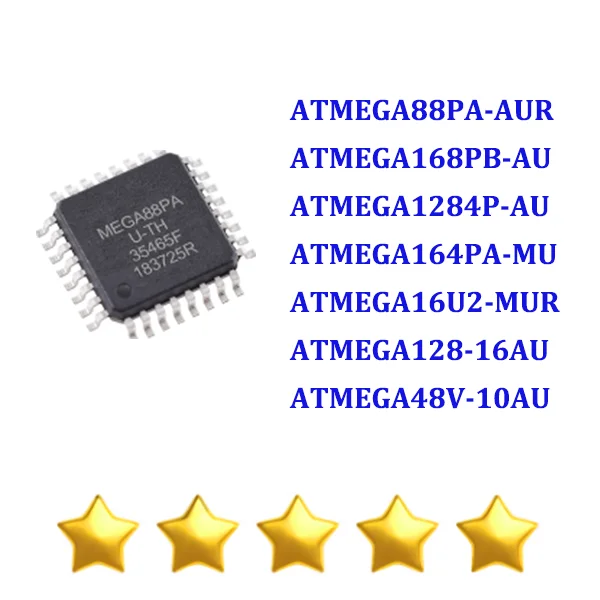 10Pcs Atmega88Pa-Au…