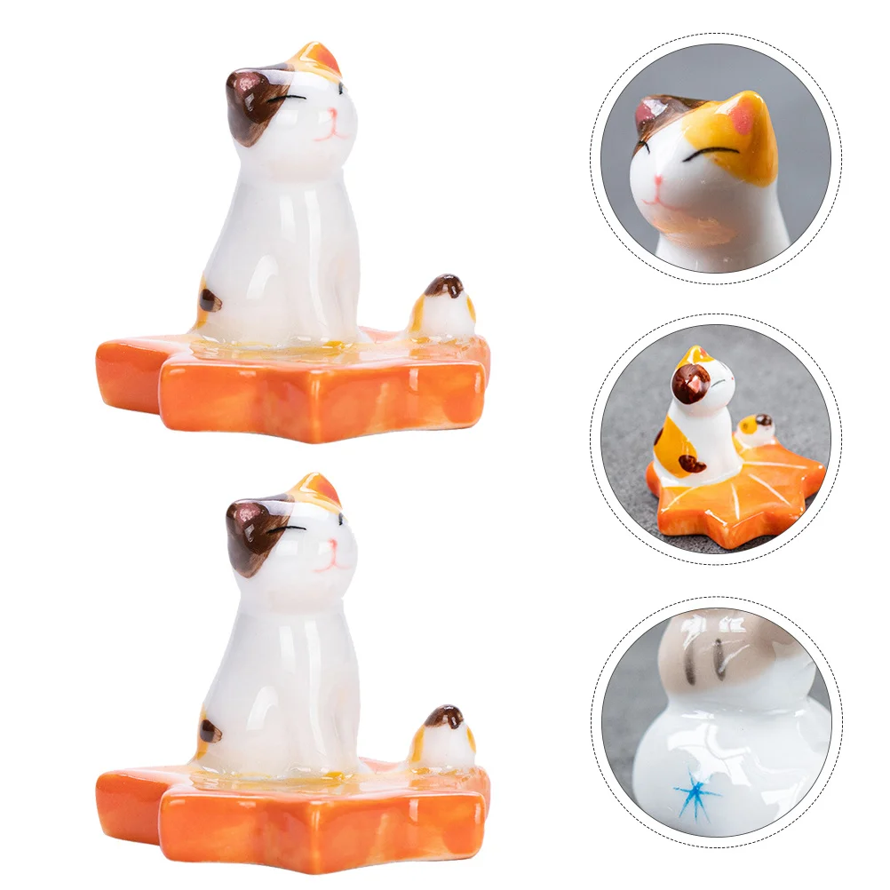 2 قطعة حامل عيدان السيراميك حسن المظهر شعور أنيق حفلة مأدبة المنزل استخدام مواد ذات جودة طويلة الأمد