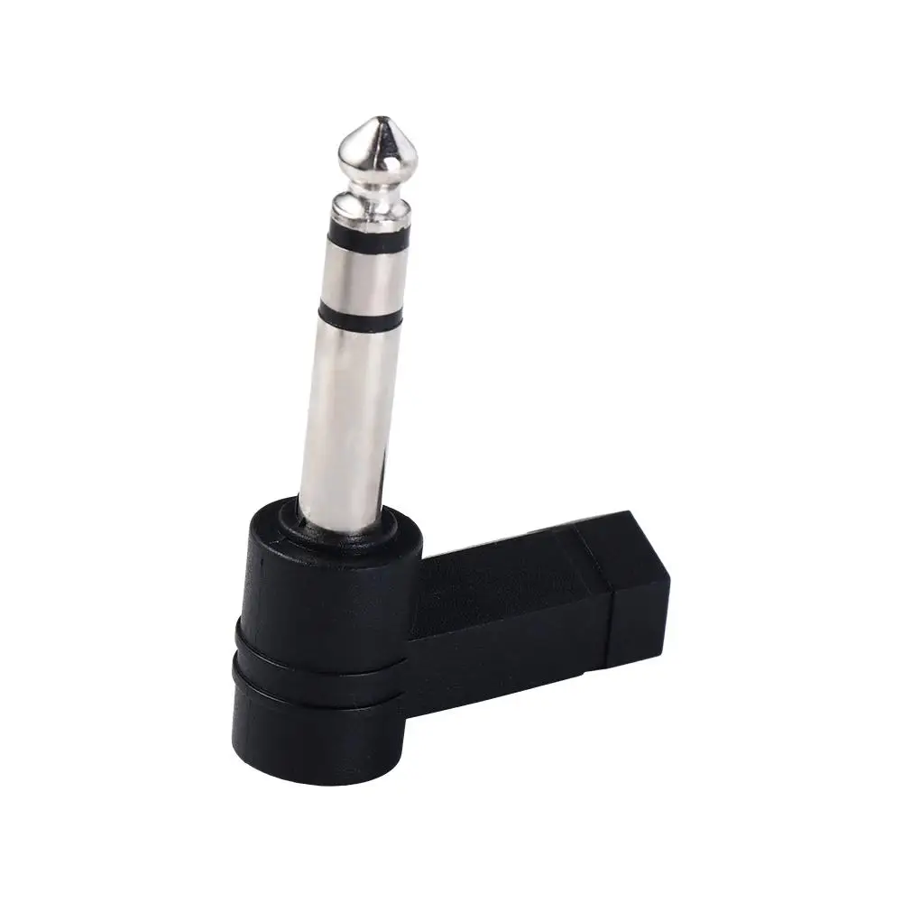 

Speaker Right Angle 90 Degree AUX Headphone Cable 3.5mm TRS Connector Male to Female 6.35mm to 3.5mm Adapter Audio Adapter Plug