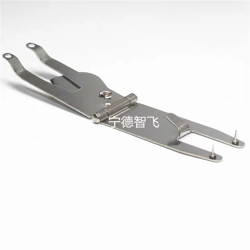 10pcs Hanging nail template short clip clothing PVC template clip clothing template full-automatic template machine clip