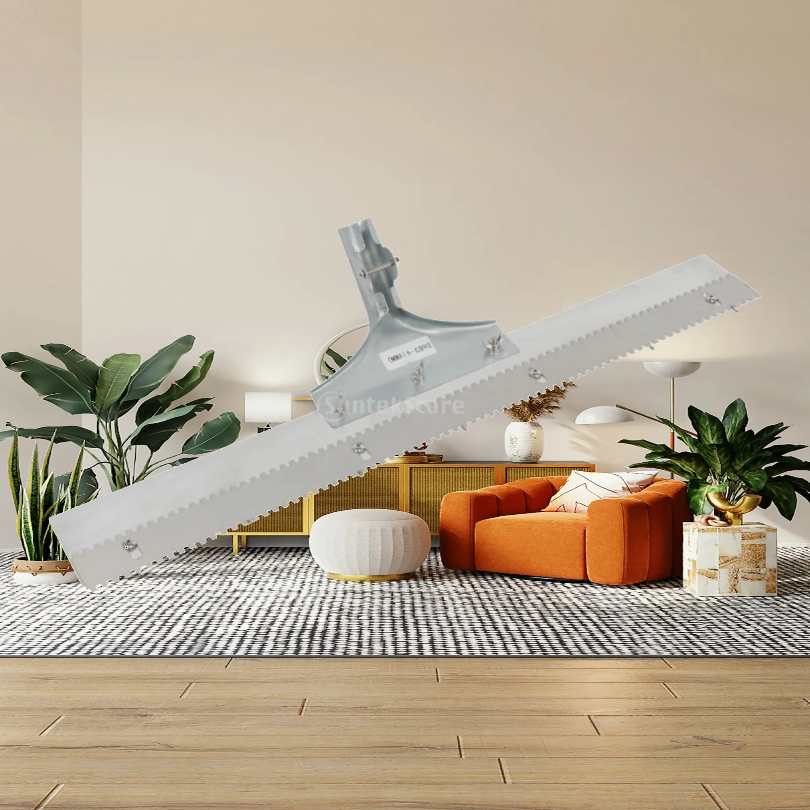 Professional Floor Paint Roller with Metal Leveling Head for Efficient Coating of Large Areas