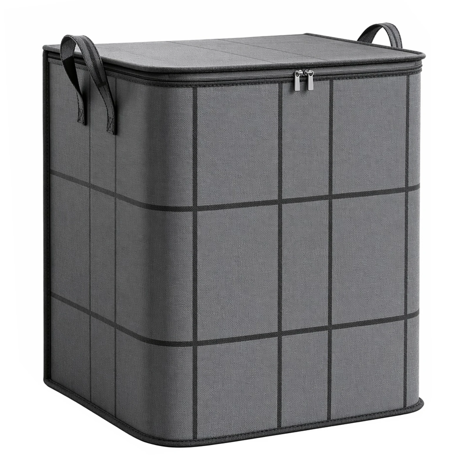 E9 Moving Bag Foldable Fabric Storage Container with Zipper and Handle Large Capacity Home Use Clothes Blankets Cotton Quilts