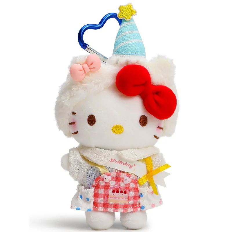 

kawaii Hello Kitty toy bag pendant cute anime plush backpack keychain cute furniture decoration ladies accessories holiday gifts