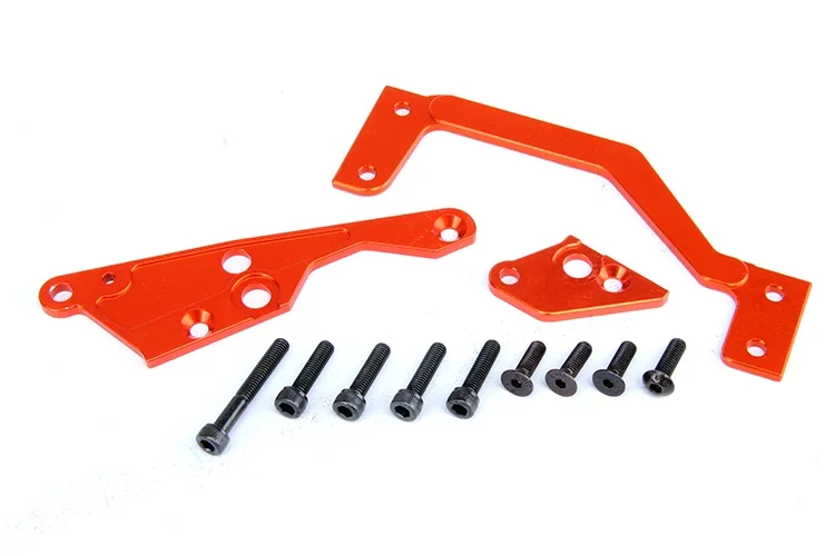 CNC Engine Mount Bracket Set for 1/5 HPI ROFUN BAHA ROVAN KM BAJA 5B 5T 5SC Truck Parts