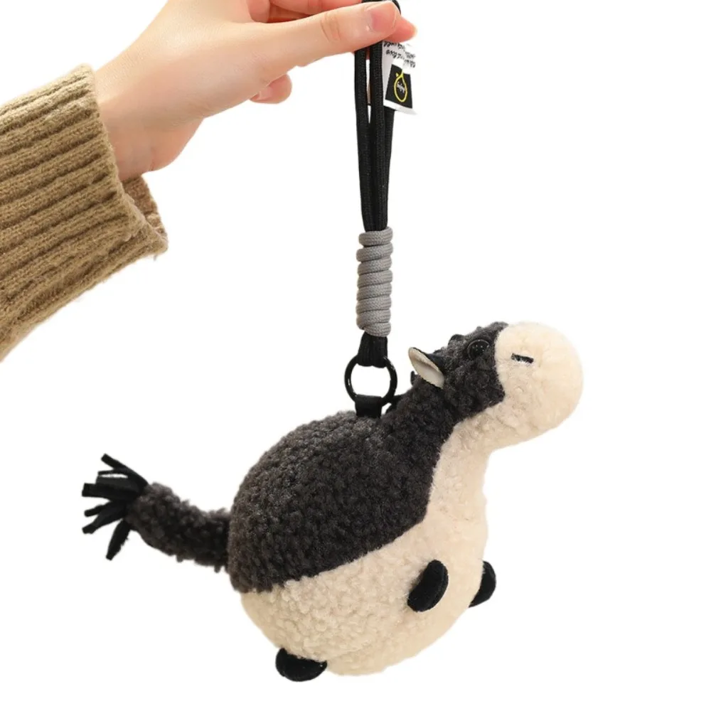 

Mascot Dolls Plush Pony Pendant Cute Creative Plush Horse Keychain Fluffy Kawaii Cartoon Horse Doll Pendant Birthday Gift