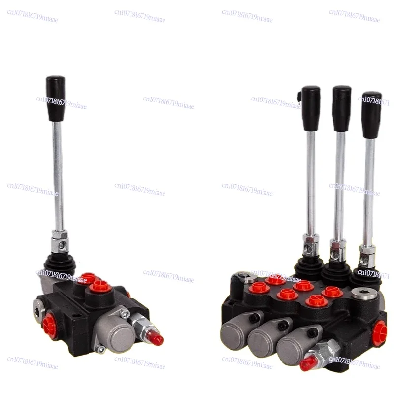 

P40 Series Manual Electronic Control Integral Multi-way Reversing Valve Accessories Excavator Sanitation Truck