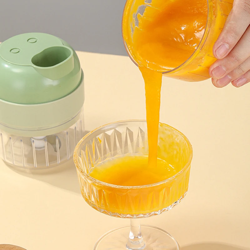 Electric vegetable cutter, kitchen household garlic mixer, wireless multifunctional electric cooking and food supplement, garlic