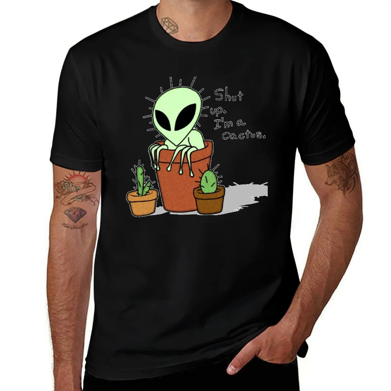 

Cactus Allie T-Shirt vintage anime figures plus sizes summer tops designer t shirt men