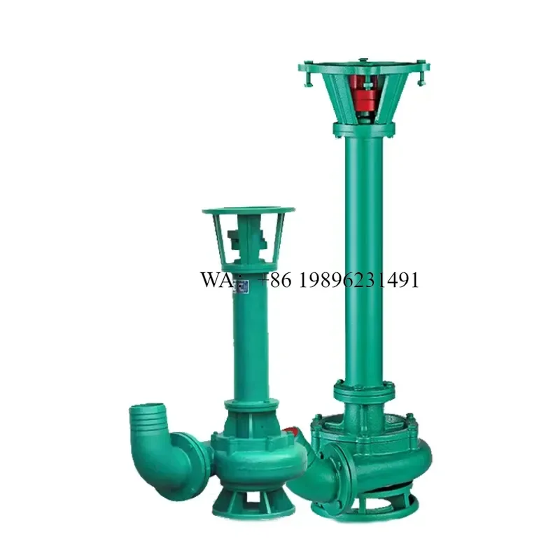 Wmwmnu High Efficiency Underwater Sewage Pump Wear Resistant No Clogging Cast Iron Centrifugal Pump With Motor Power Supply