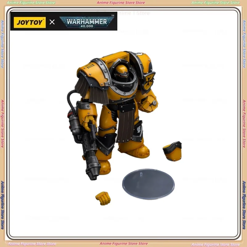 

JOYTOY Darksource Warhammer 40K Fist of the Empire Iron Rider Terminator Legion Armored Heavy Flamethrower