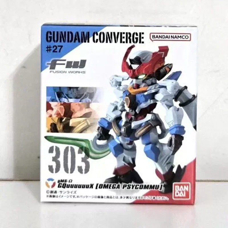 Bandai Tersedia Asli Shokugan GUNDAM FW27 Aslan Zala Z'Gok GQUX Crux Converge Kotak Figur Mini Model Mainan Koleksi Aksi