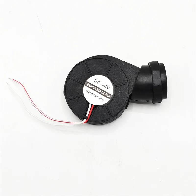 Kipas Turbin Pistol Udara Panas Universal 8586 2008 898D 24V Blower Tanpa Sikat dengan Lengan Karet Tetap