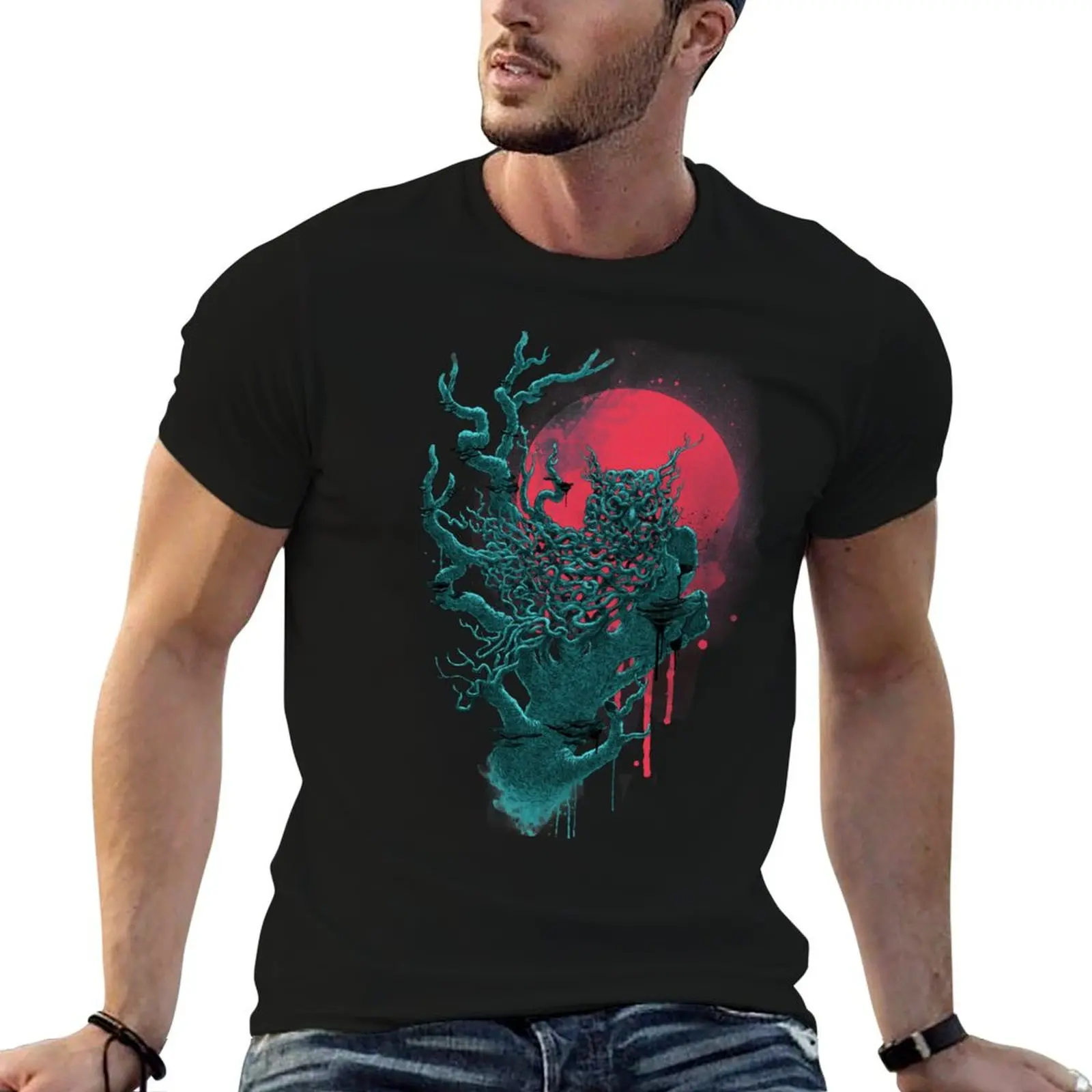 Night Shift T-Shirt Plus Size Gym Sports T-Shirt