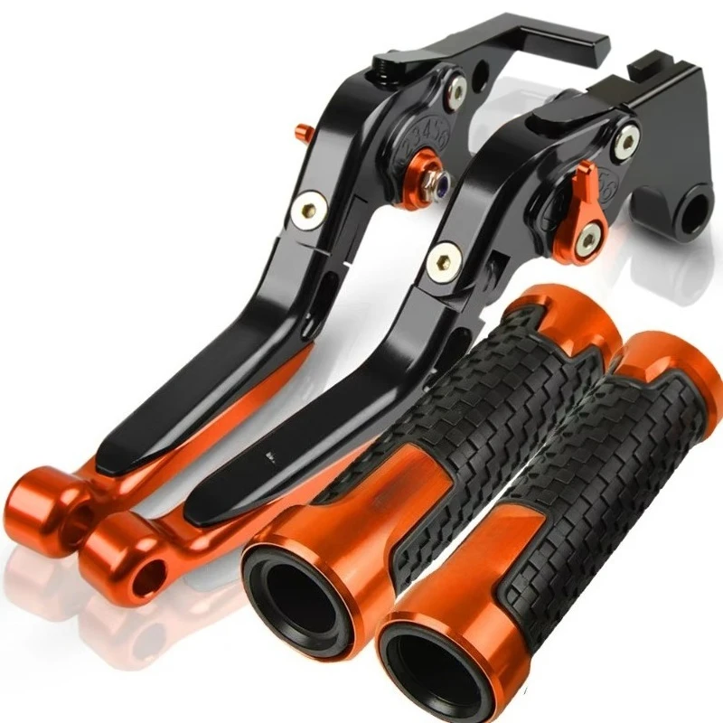 

TMAX530 NMAX155125 XMAX CNC Aluminum Motorcycle Set Kits Folding Extendable Brake Clutch Levers Grips Handlebar with bar Ends