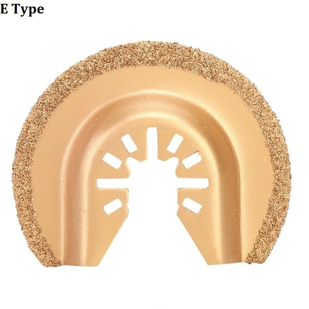 5Pcs Oscillating Multifuncational Saw Blade Triangle Carbide Rasp Quick Change Cut Grind For Dremel Makita Dewalt Bosch Ryobi