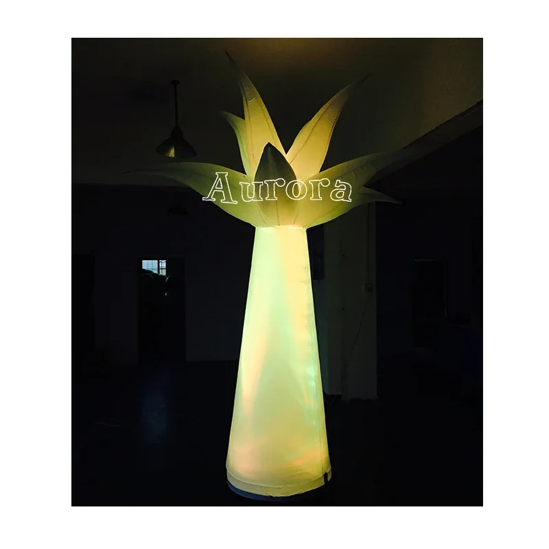 New design led Inflatables Pillar Light Star Party Decoration Active atmosphere inflatable star for Event