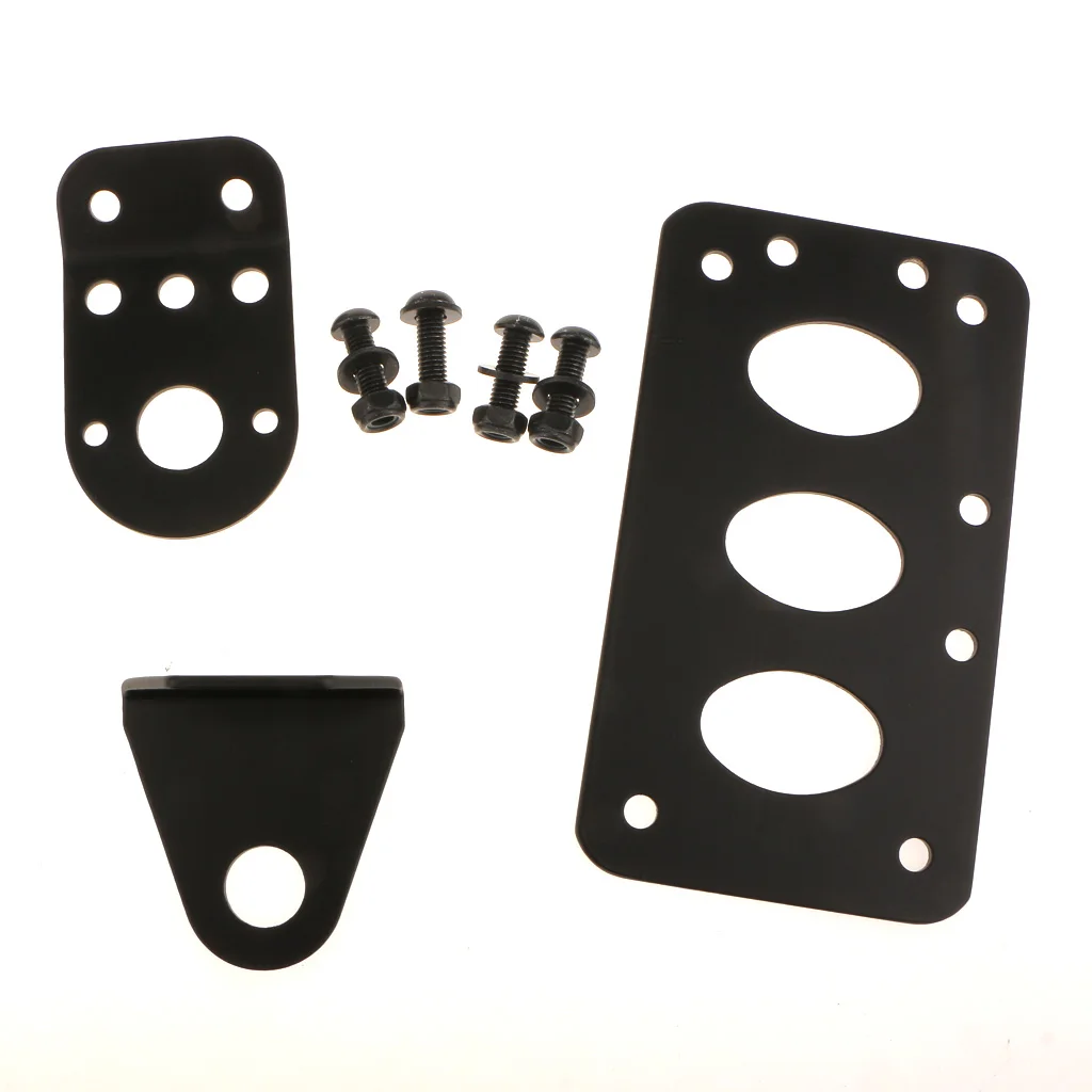 

Motorcycle License Plate Holder Bracket Mount for Harley Bobber Chopper