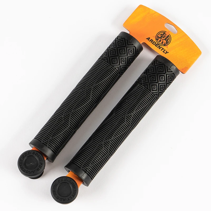 ARDENTLY 1Pair Bicycle Handlebar Grips High Quality Anti-Slip BMX FixedGear Bike Grip Handle Bar Shock-Proof Rubber Cycling Part