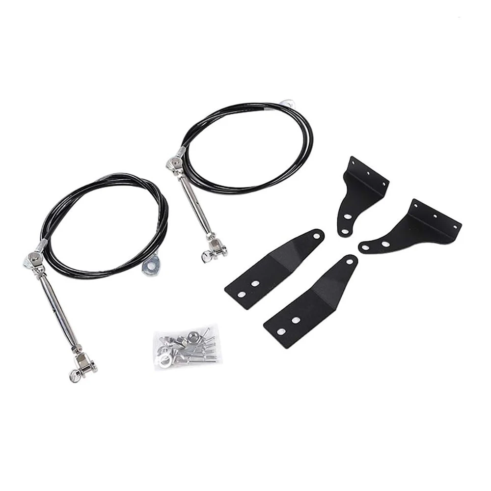 Upgrade Limb Risers for 2007-2024 Jeep Wrangler JK JKU Tree Limb Riser Through The Jungle Protector Obstacle Eliminate Rope