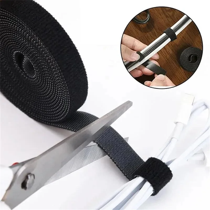 5m Cable Organizer Wire Winder Clip USB Data Cable Management Charger Protector For Phone Mouse Earphones Cable Cord Protection
