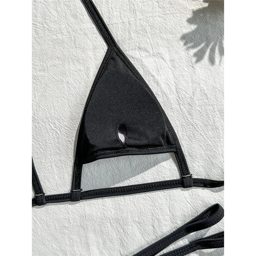 Sexy Extrem String Mini Micro Tanga Bikini Damen Badeanzug Frauen Bademode Zweiteiliger Bikini-Set Badeanzug Schwimmanzug V8373 – Detail 5